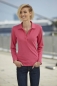 Preview: Ladies' Elastic Polo Long-Sleeved