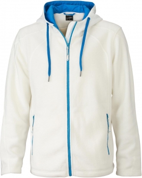 Herren Kapuzen Fleecejacke (JN 998)