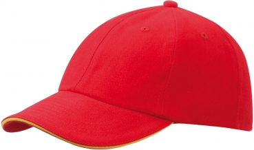 6 Panel Raver Sandwich Kappe (MB 6112)