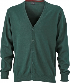 Herren V-Neck Cardigan (JN 661)
