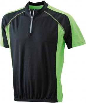 Herren Rad Shirt mit 1/4 Zip (JN 420)
