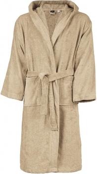 Velours Kapuzen Bademantel (K119)