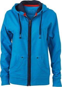 Damen Slub Sweatjacke Urban" (JN 981)"