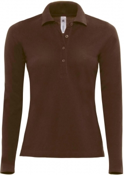 Damen Piqué Polo langarm (Safran Pure LSL /women)