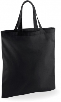 Baumwolltasche mit kurzem Henkel (W101S)