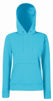 Damen Kapuzen Sweater (Classic Lady-Fit Hooded Sweat)