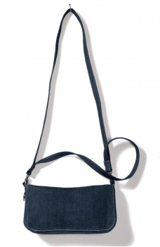 Umschlagbare Denim Clutch (DNM Vibe /small)