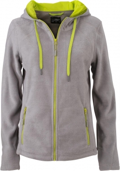 Damen Kapuzen Fleecejacke  (JN 997)