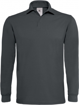 Heavy Piqué Polo langarm (Heavymill LSL)