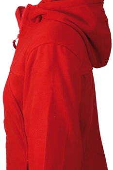 Preview: Girly Microfleece Jacket Hooded