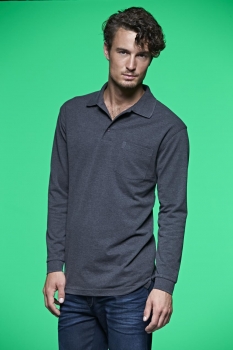 Preview: Polo Piqué Long-Sleeved