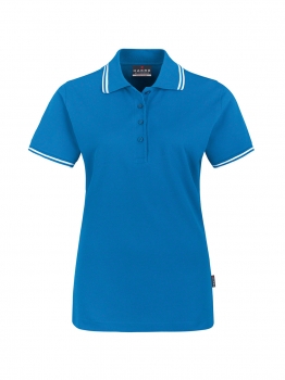 Women-Poloshirt Twin-Stripe