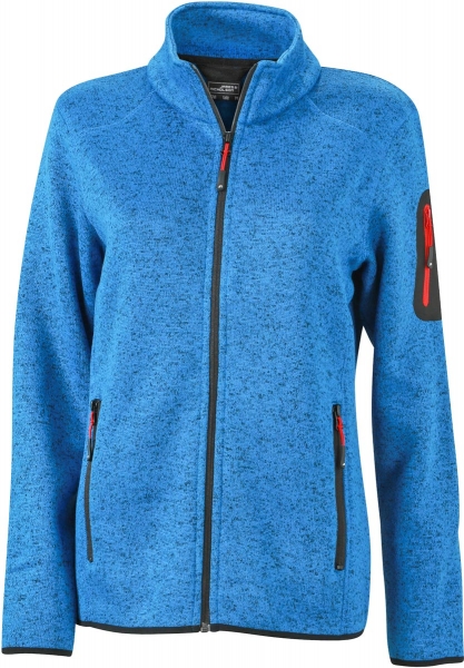 Damen Strickfleece Jacke (JN 761)