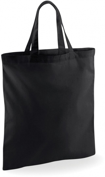 Baumwolltasche mit kurzem Henkel (W101S)