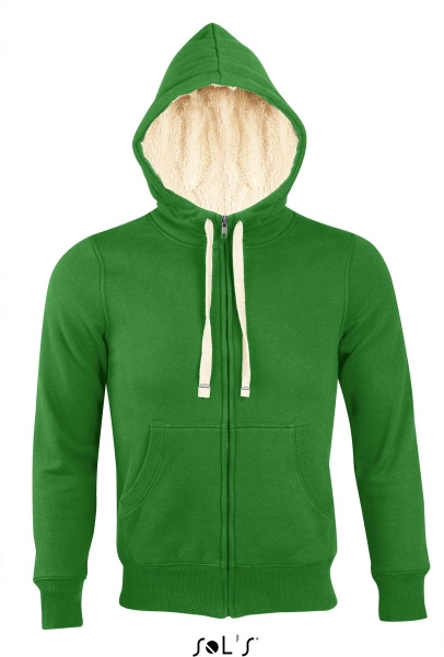 Unisex Kapuzen Sweatjacke (Sherpa)