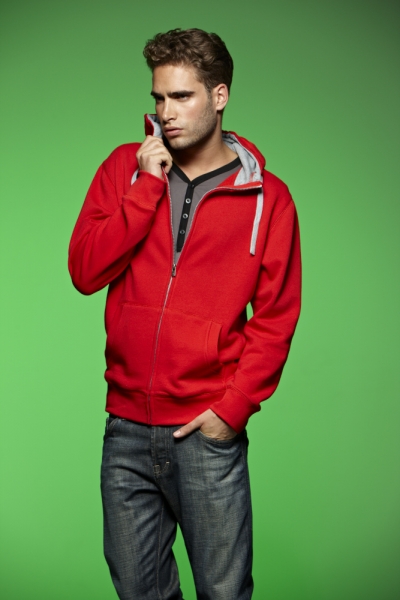 Men's Lifestyle Zip-Hoody