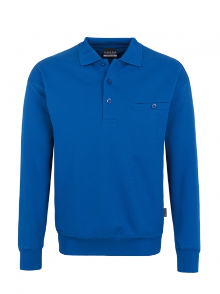Pocket-Polo-Sweatshirt Premium